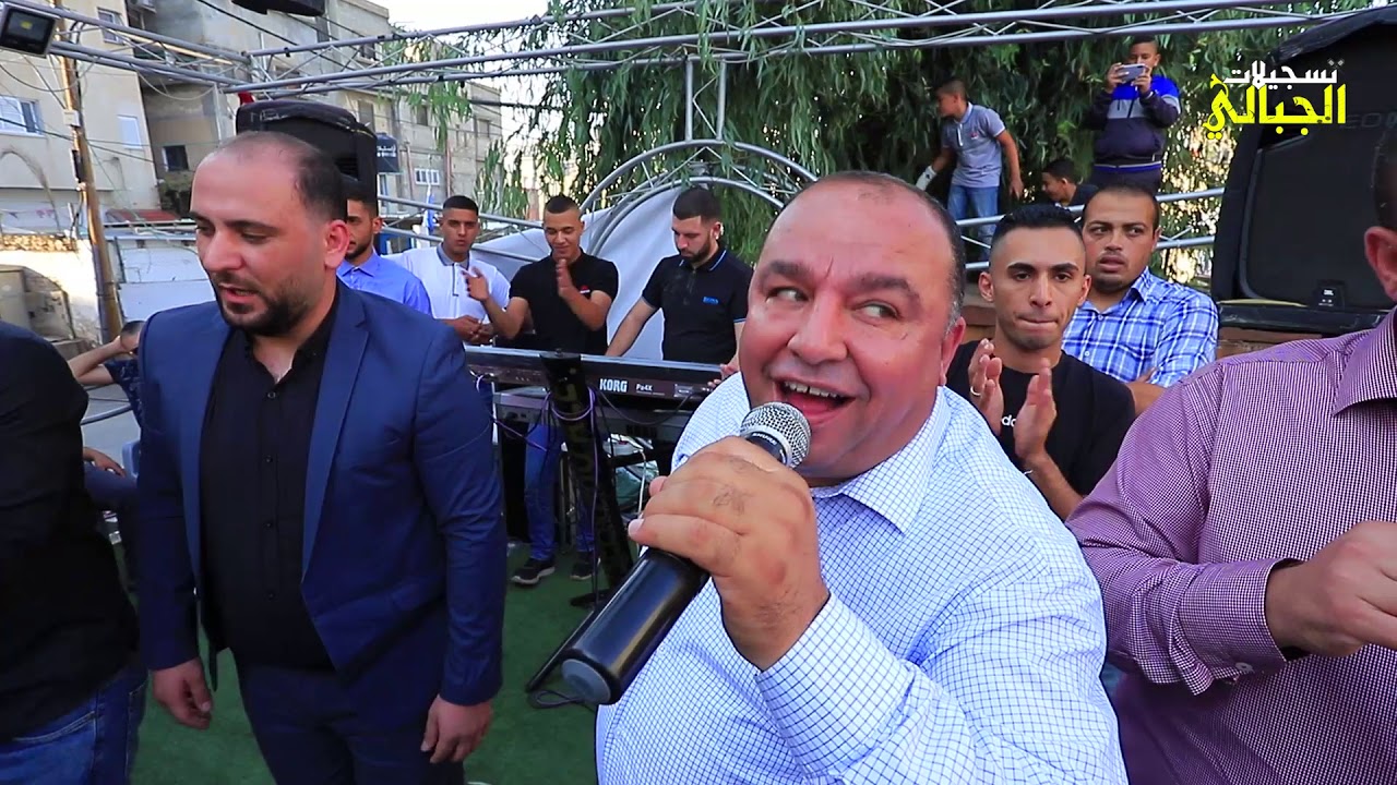 الفنان هاني شوشاري استقبال ناري حمام العريس علاء أعمر   مخيم نورشمس T Aljabaly2019
