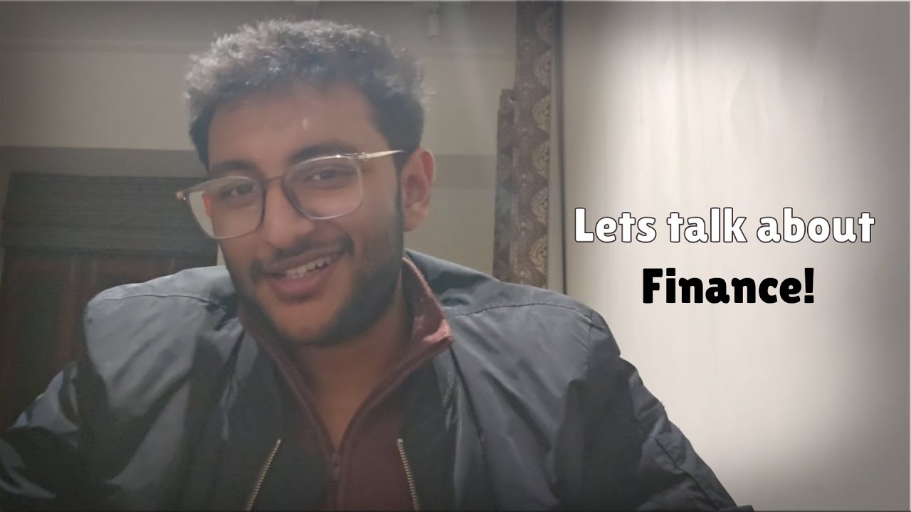 I want to talk about Finance!!