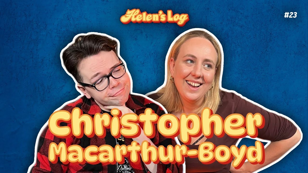 Helen's Log.Ep 23. Singing Kettle, Sarcophagus, Spaghetti with Chris Macarthur-Boyd