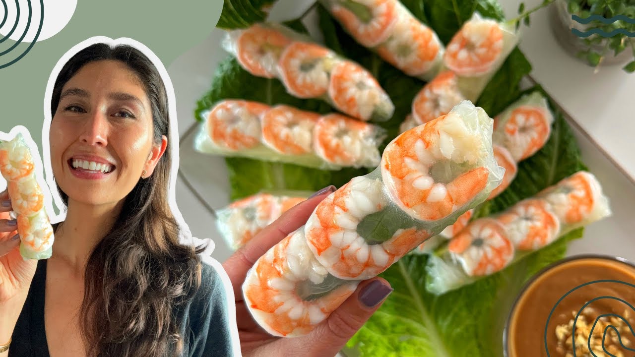 Shrimp Spring Rolls Recipe | Maxi's Kitchen