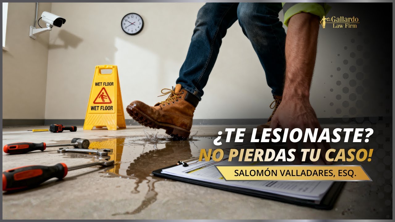 Resbalones, caídas y accidentes laborales. 📱