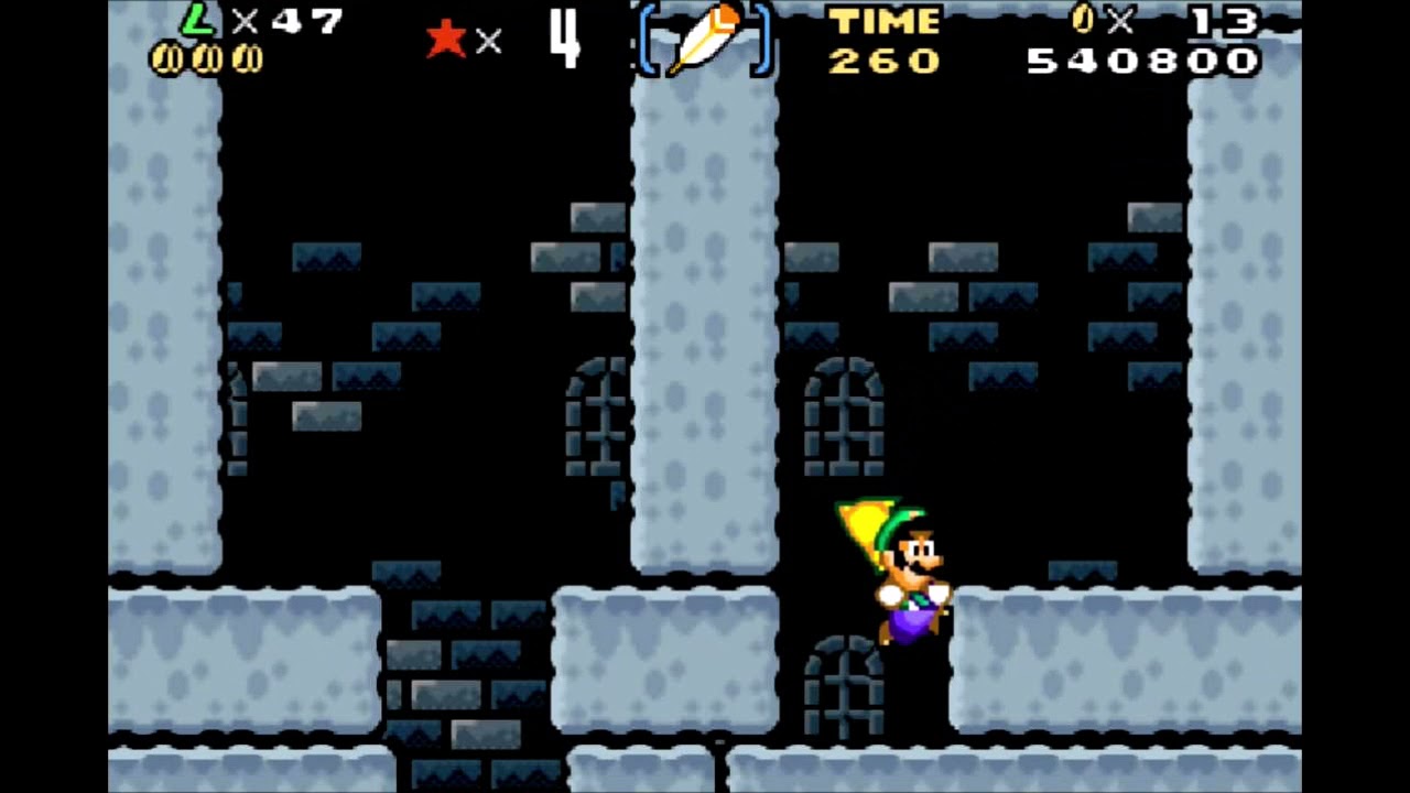 Super Mario Advance 2 #2 Morton´s Castle all Dragon Coins