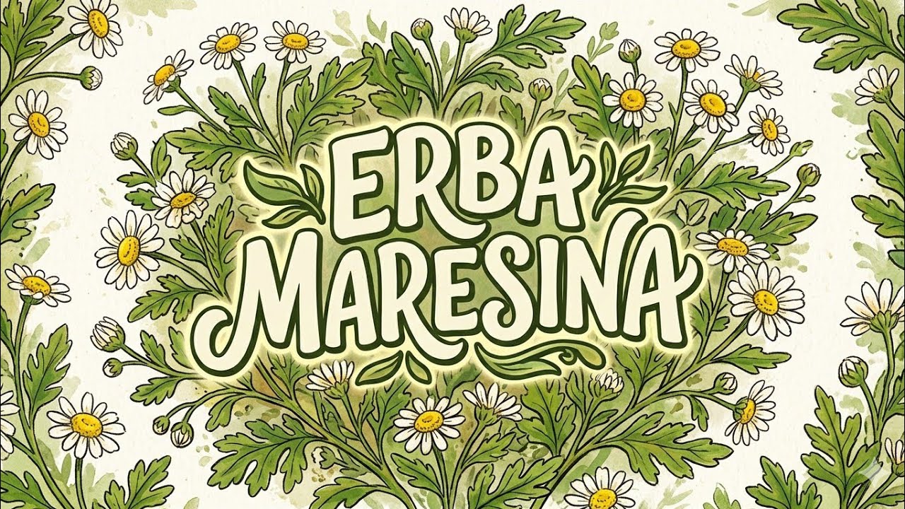 ERBA MARESINA - ERBA MADRE - ERBA AMARA - MATRICALE - AMAREGGIOLA - Tanacetum parthenium Asteraceae