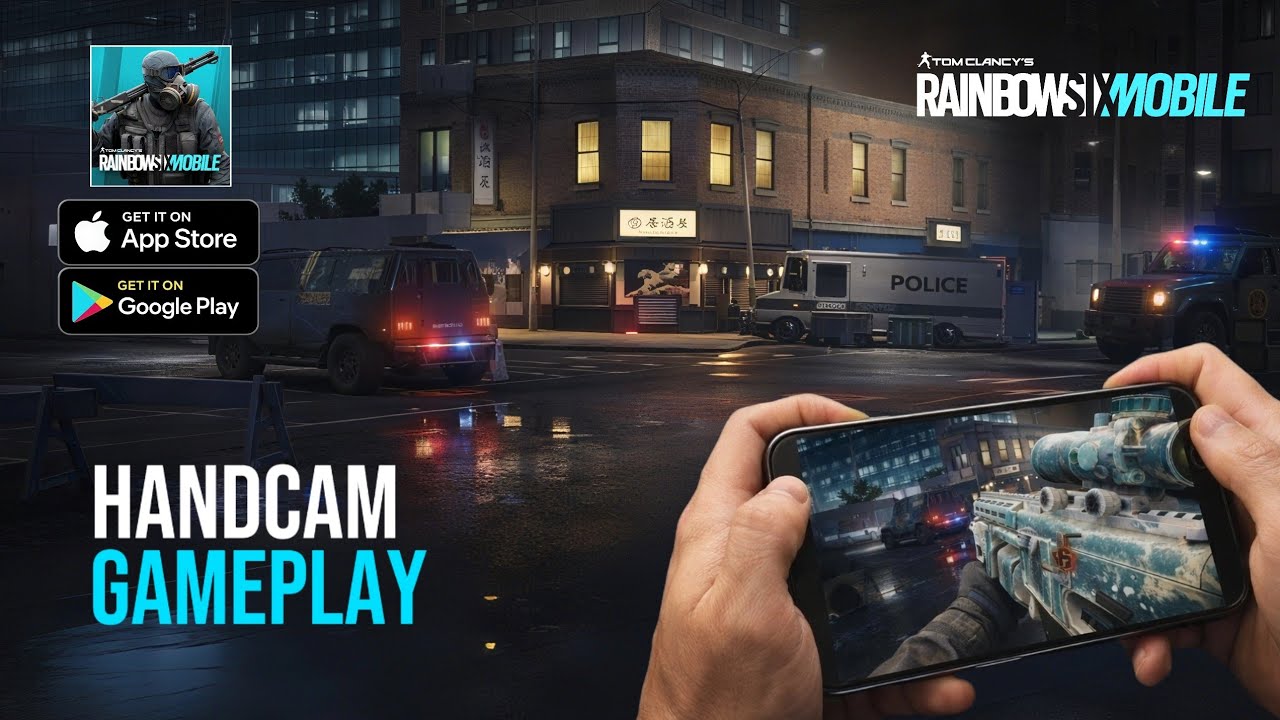 Rainbow Six Mobile Global Launch –  Gameplay with Handcam (Android/iOS)