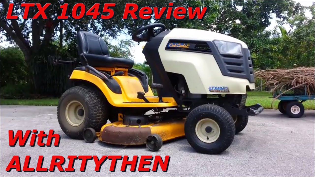 Обзор Cub Cadet LTX 1045 2010/2011