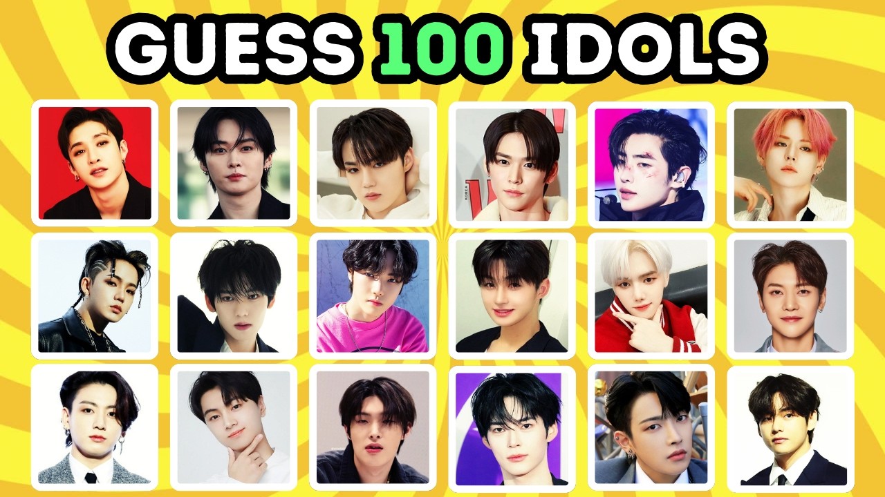 🎮 GUESS 100 MALE KPOP IDOLS IN 3 SECONDS 👨🏻 | KPOP GAME 2026 🎤