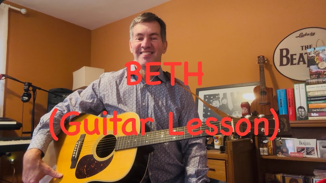 Beth | Kiss | Cover & Acoustic Guitar Lesson