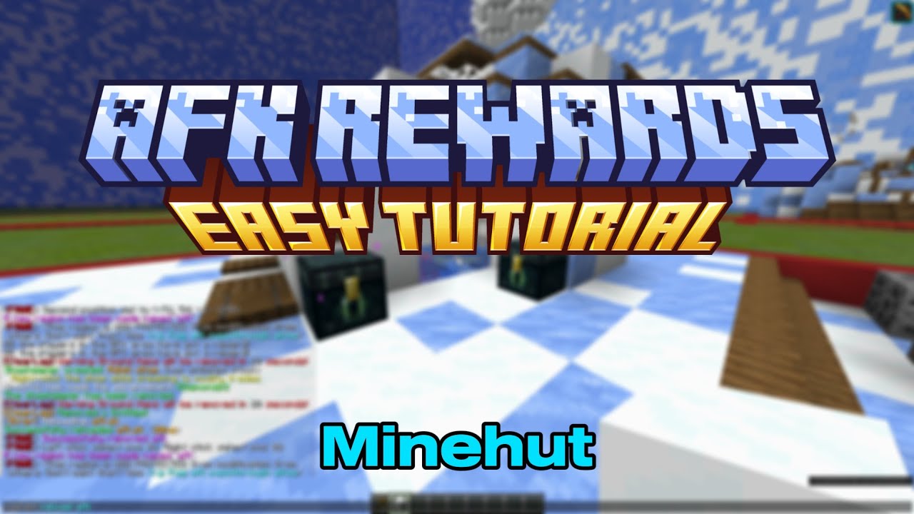 How to Make AFK Rewards In Your Minecraft Server | Minehut Tutorial