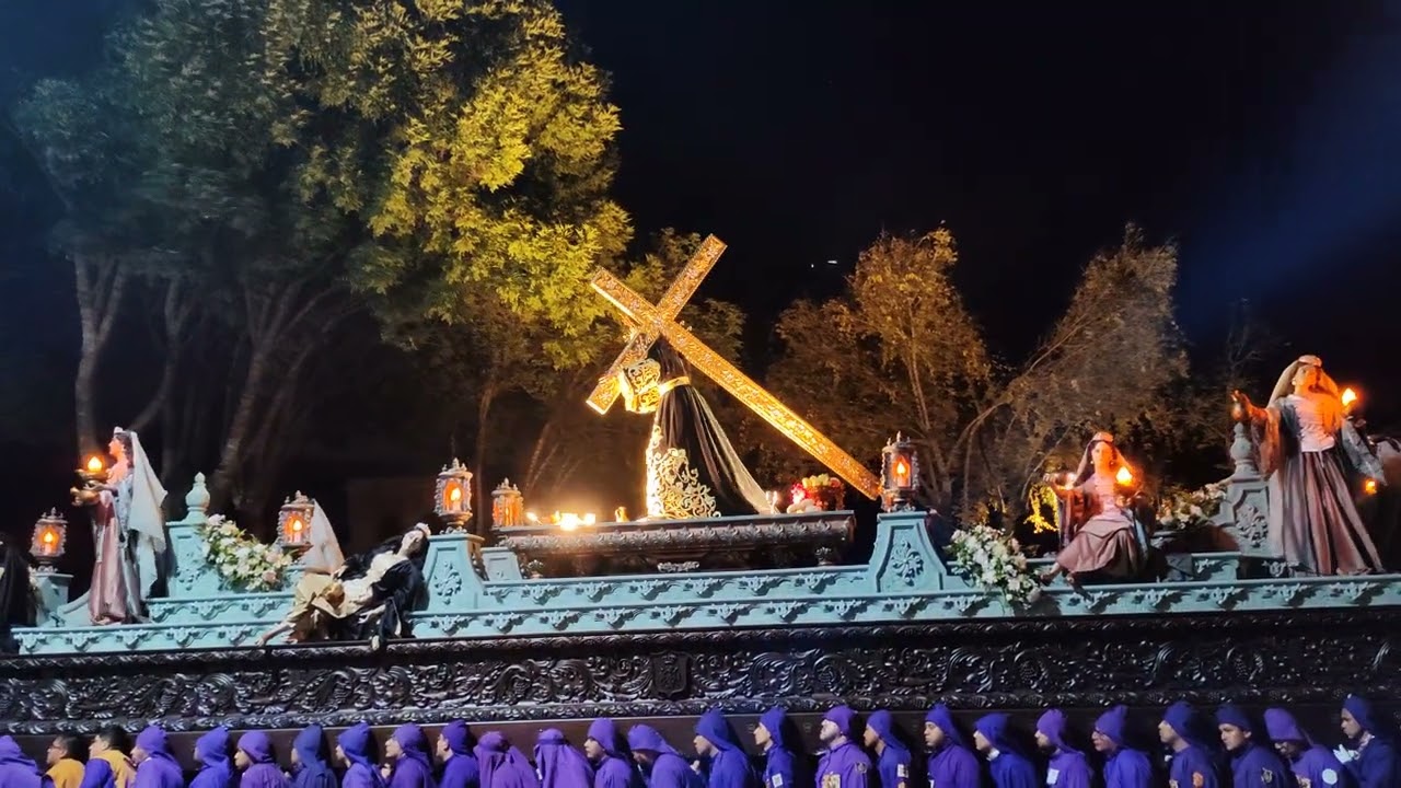 Bendición, Jesús Nazareno de Santa Catarina Bobadilla se despide de la Antigua Guatemala #cuaresma