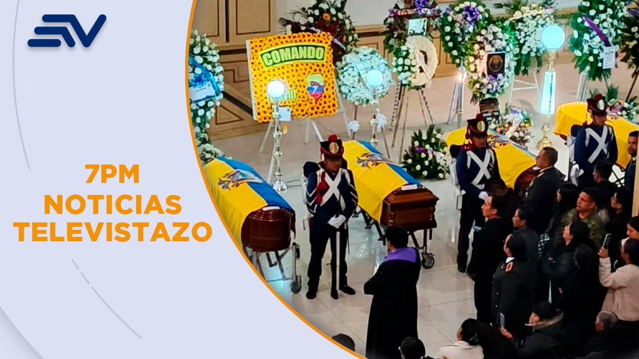 11 militares asesinados en Orellana fueron velados en Quito | Televistazo | Ecuavisa