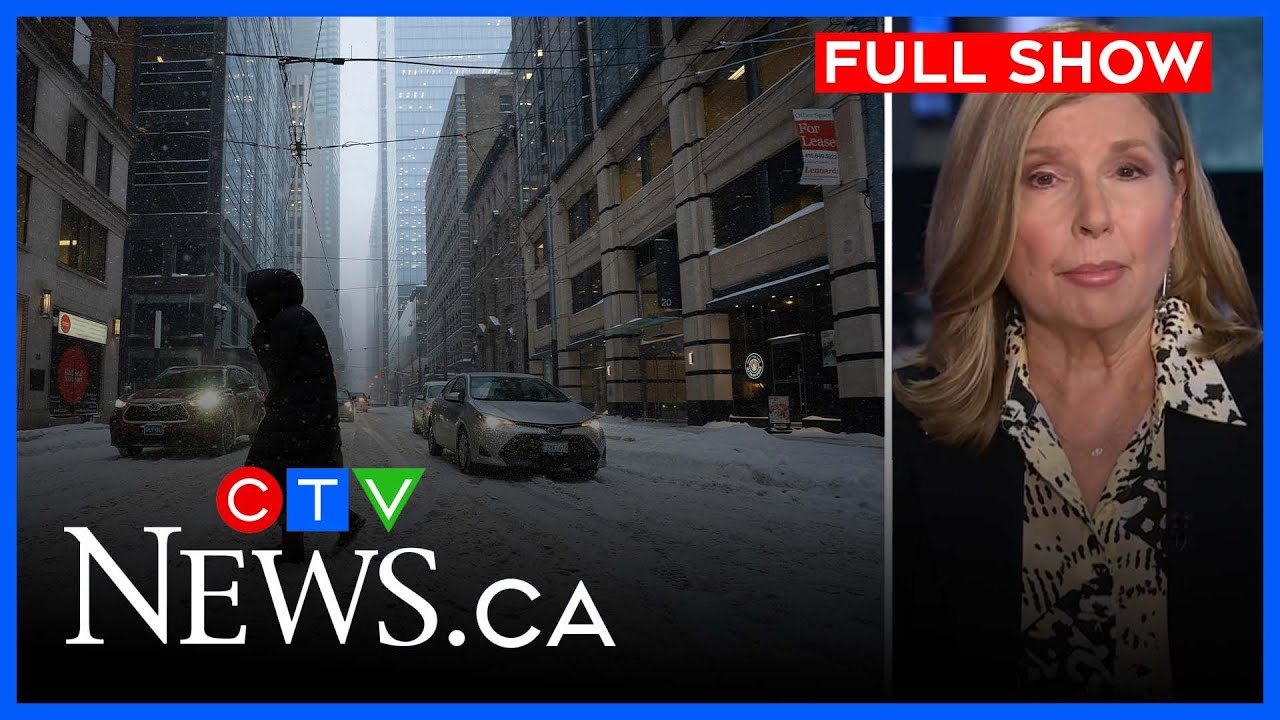 Winter storm wreaks havoc across central Canada | CTV National News at 5:30 for January 15, 2026
