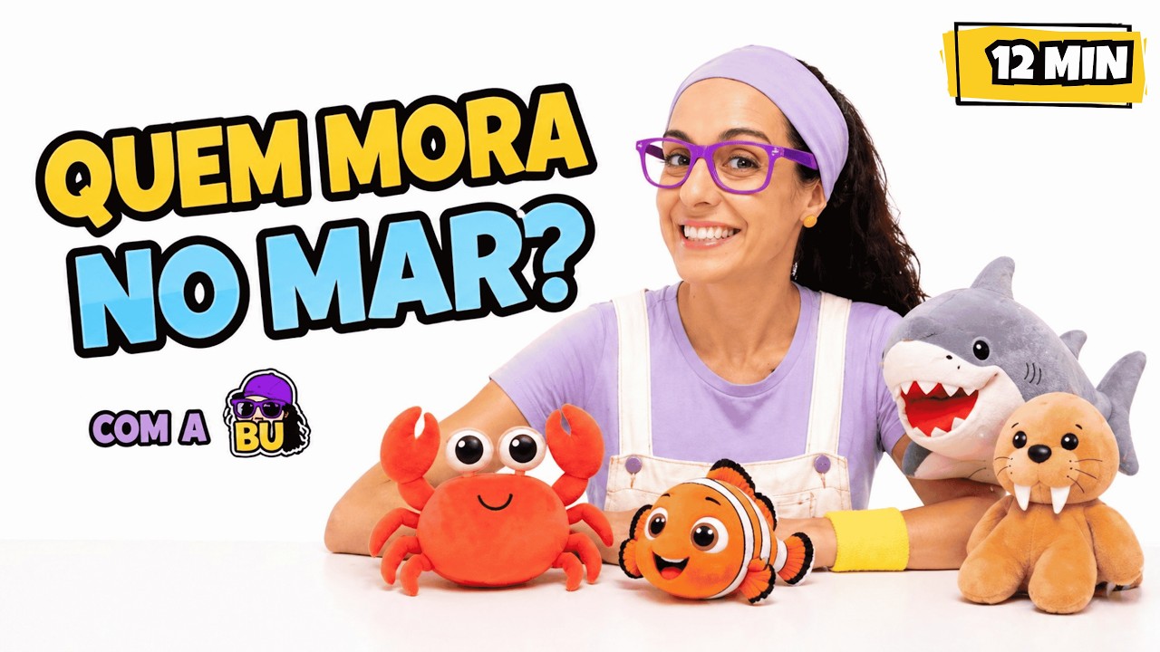 ANIMAIS MARINHOS - MERGULHANDO E APRENDENDO com a BU