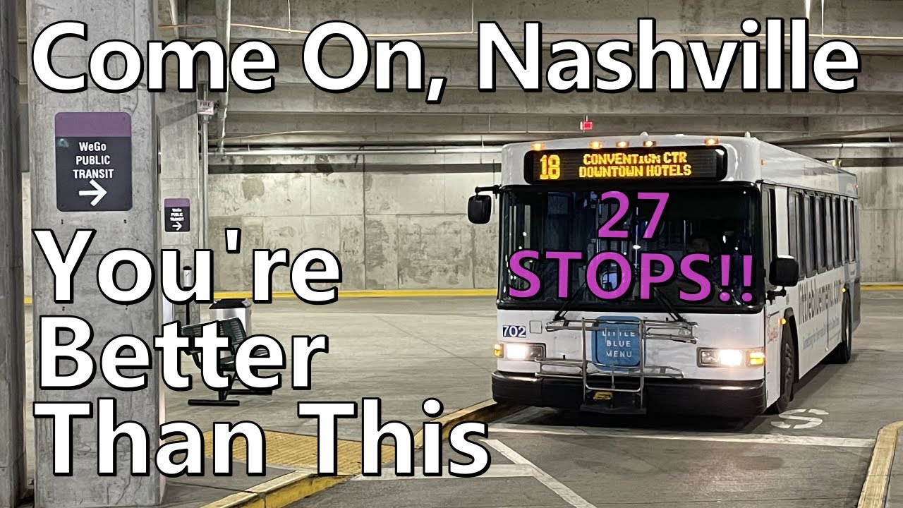 Nashville’s Airport Transit Problem, and How to Solve It