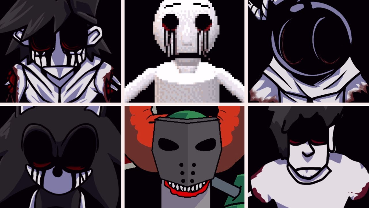 Monochrome but everytime it's Lost Silver turn a Different Skin Mod and Cover is used - FNF
