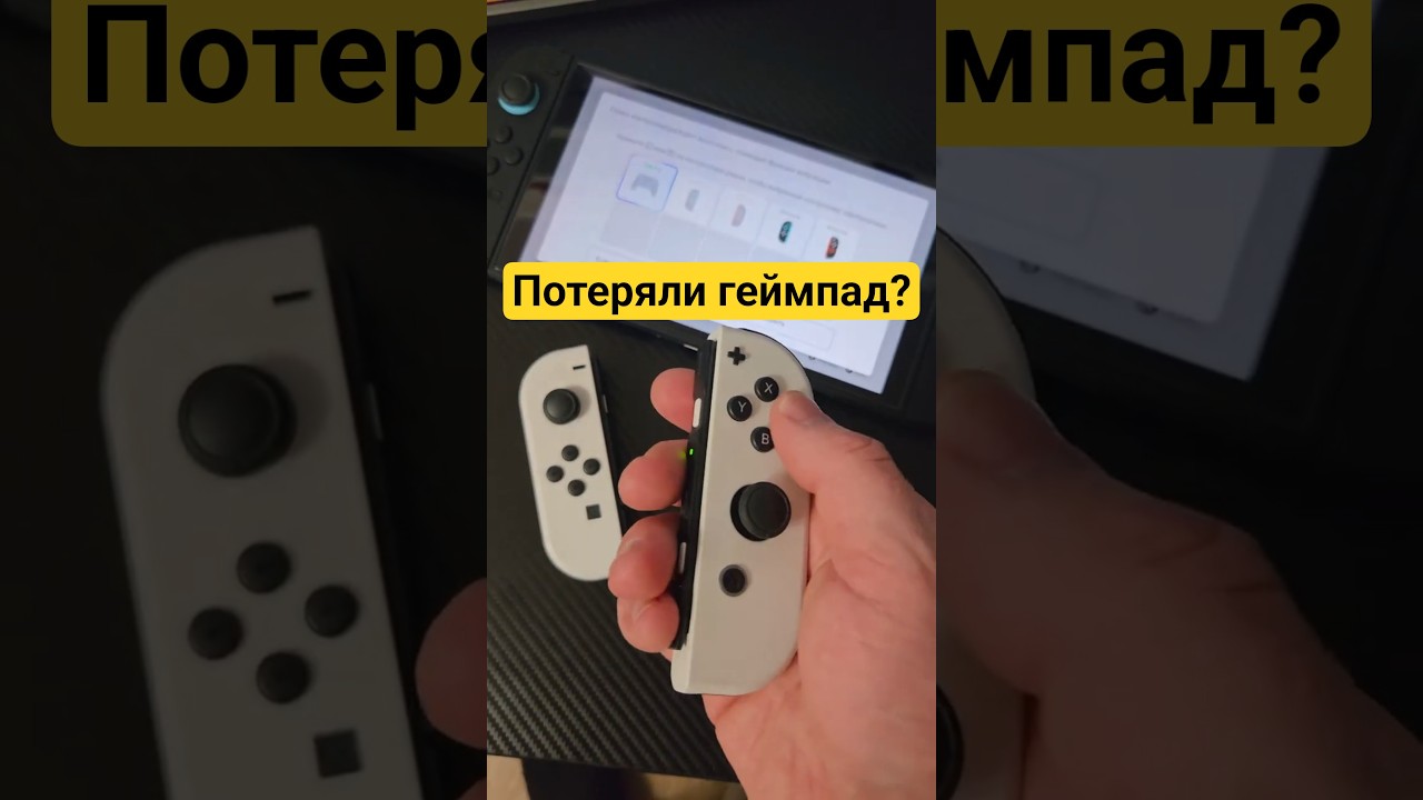 Секретная функция Nintendo Switch: поиск геймпада в комнате!  #denismajor #nintendoswitch