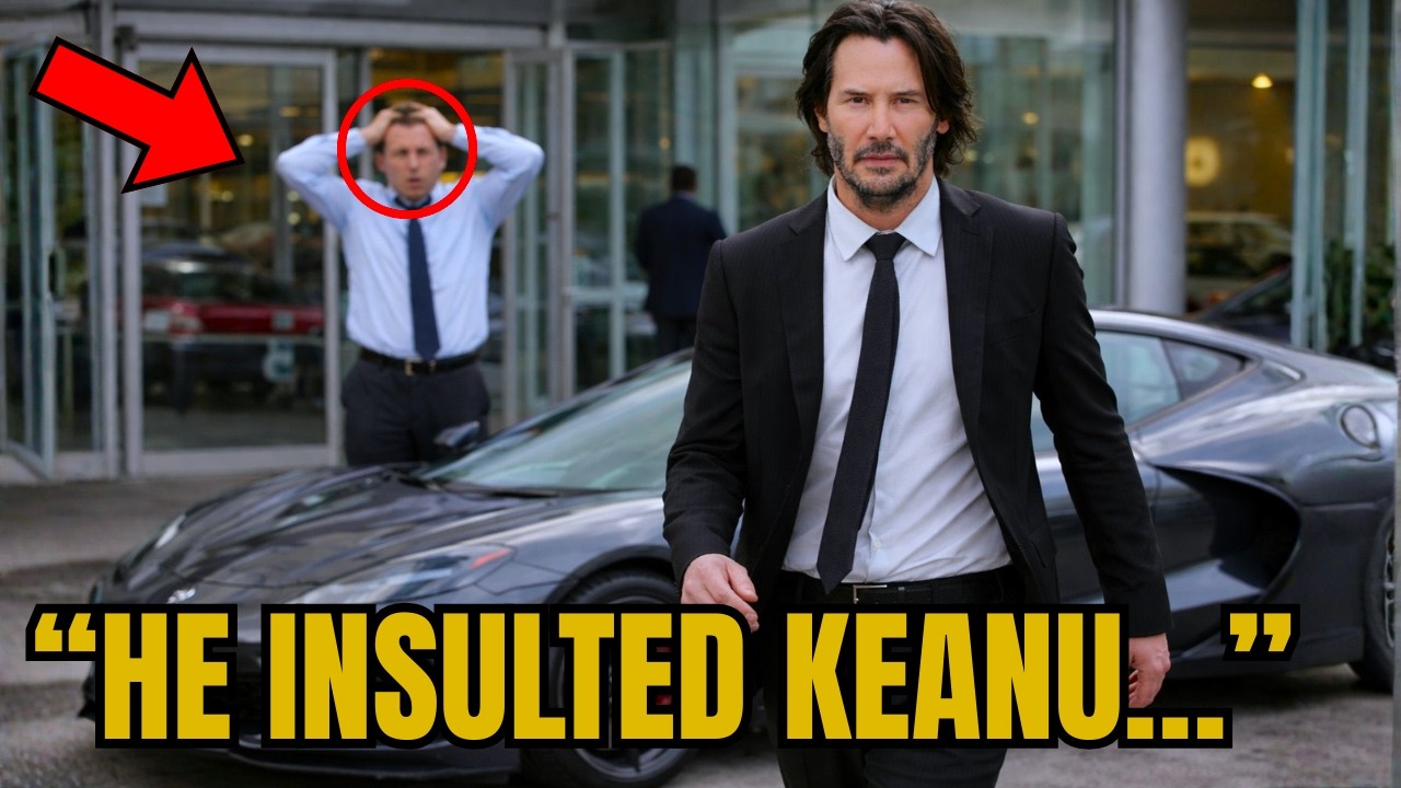 Keanu Reeves Tests a Car and Walks Away — The Salesman Regrets Everything