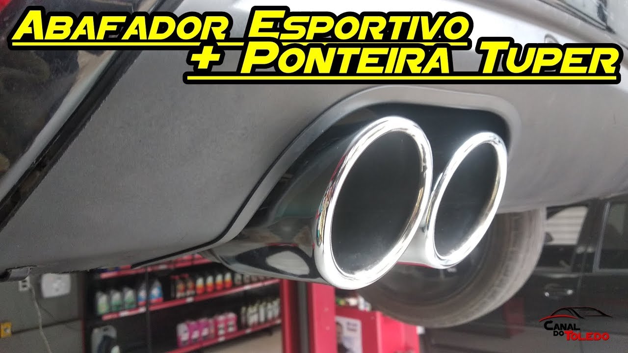 Instalação Abafador + Ponteira Tuper - C4 VTR