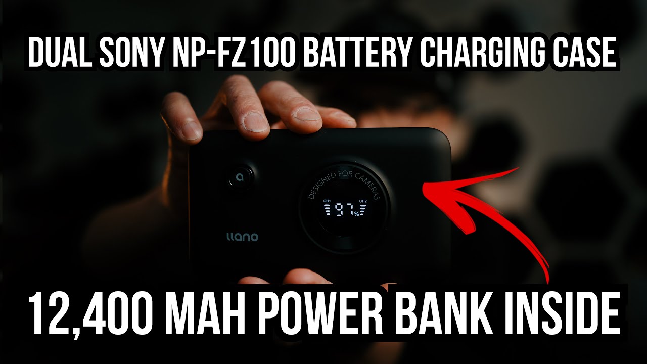 LLANO SONY NP-FZ100 Dual Battery Portable Charger Powerbank - REVIEW