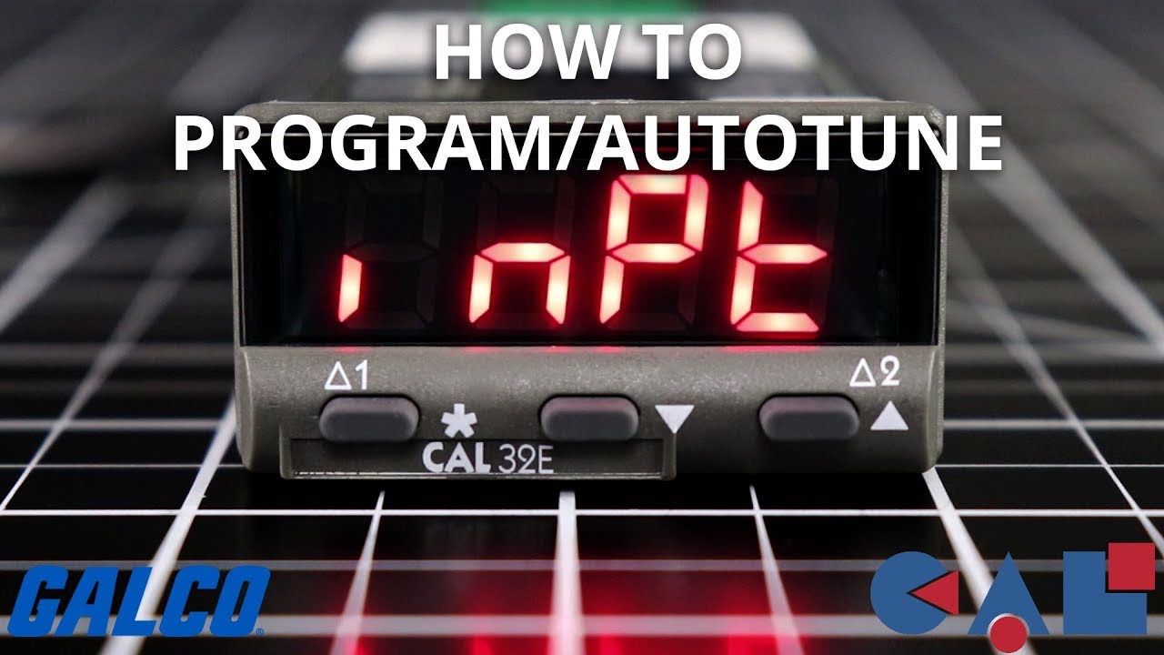Initial Factory Setup and Autotune on Cal Controls 3200 Series Process Controller