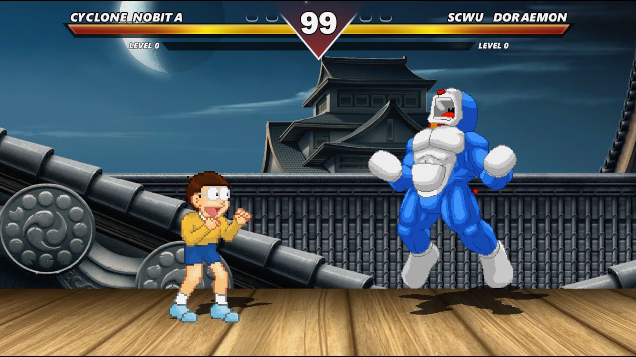 NOBITA NOBI  VS Doraemon High Level Fight！
