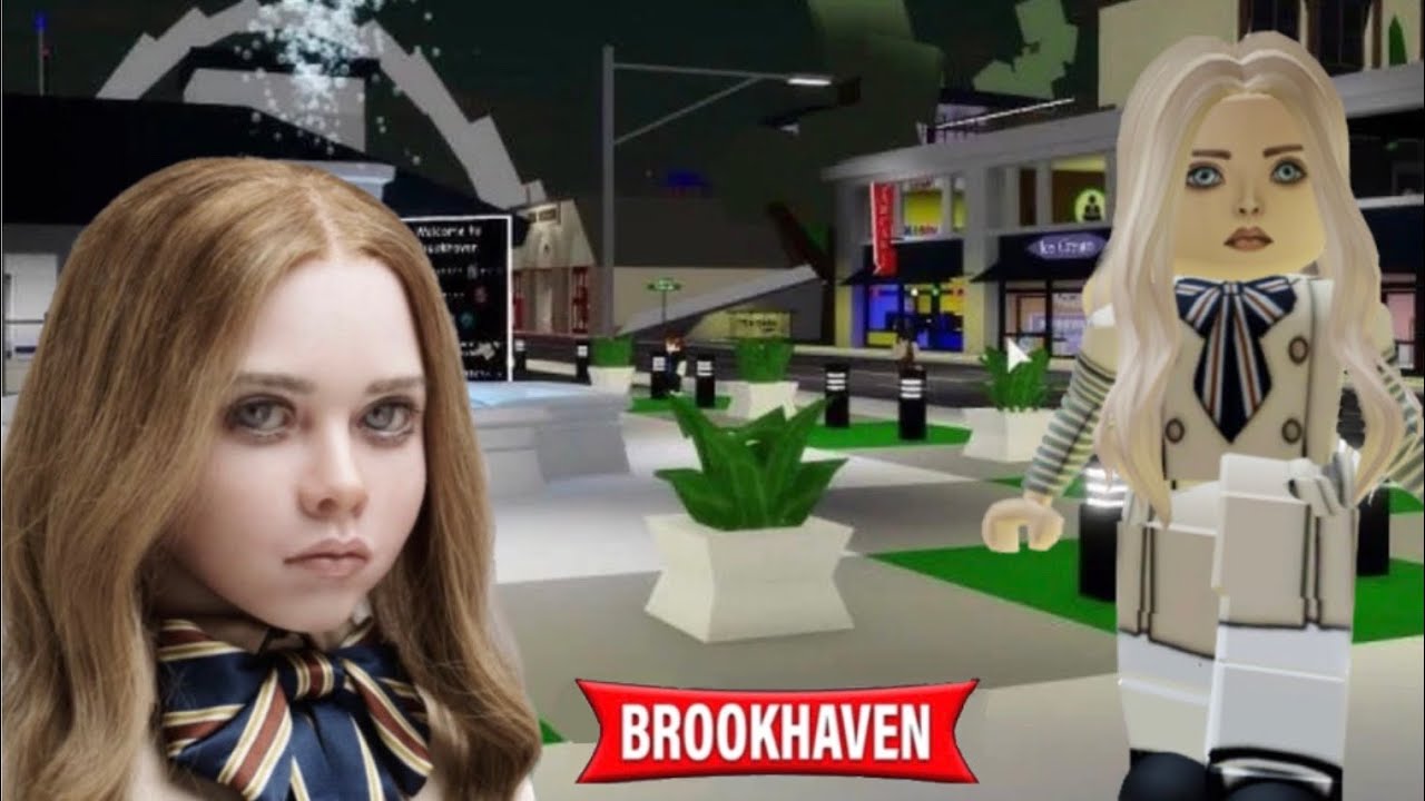 M3GAN trailer in Brookhaven Roblox