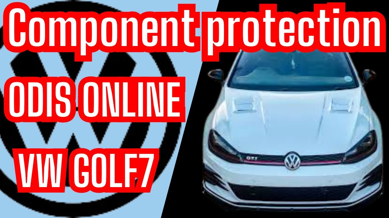 Программирование защиты компонентов Golf7 онлайн с помощью программного обеспечения ODIS