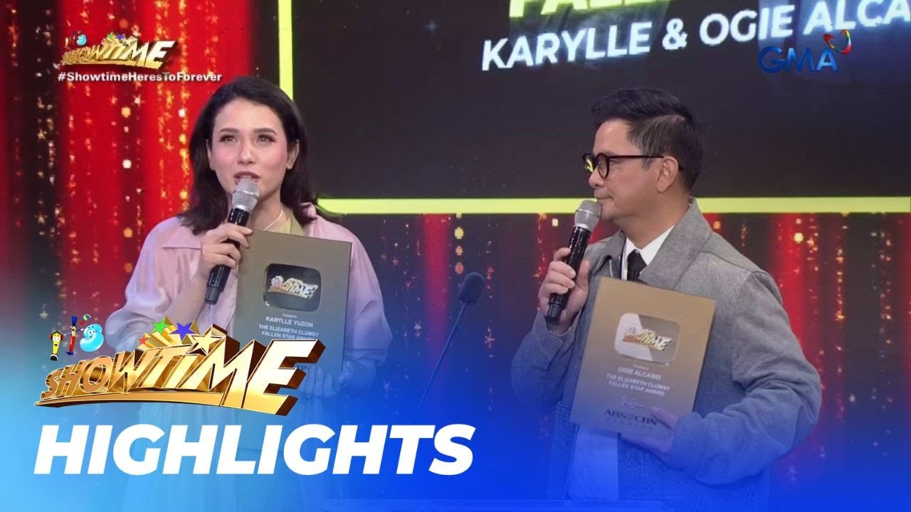 It's Showtime: The Elizabeth Clumsy Fallen award goes to&hellip; Karylle and Ogie Alcasid! (MagPASKOsikat)