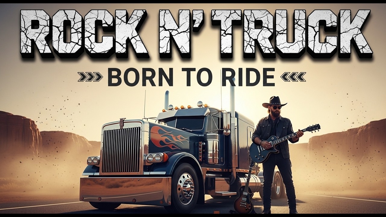 Truck Driving Country Rock Hits – Long Highway Edition | Rock N Roll New York #DrivingMusic #Truck