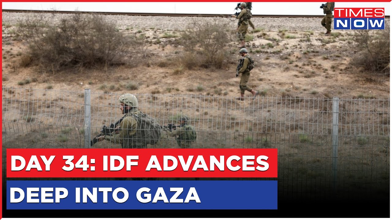 Day 34 Of Operation Iron Sword: Israel Defence Forces Advance Deep Into Gaza | English News
