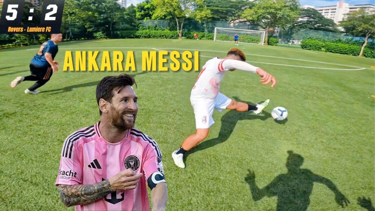 I Tried Playing Like MESSI | CAM POV Football / Soccer | 11 v 11