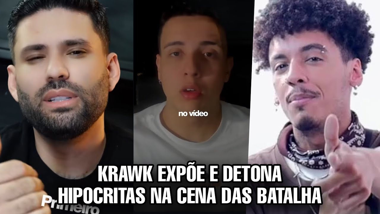 KRAWK desafia GURI e 30 MCS e RAPPERS se REVOLT4M contra ele&hellip;