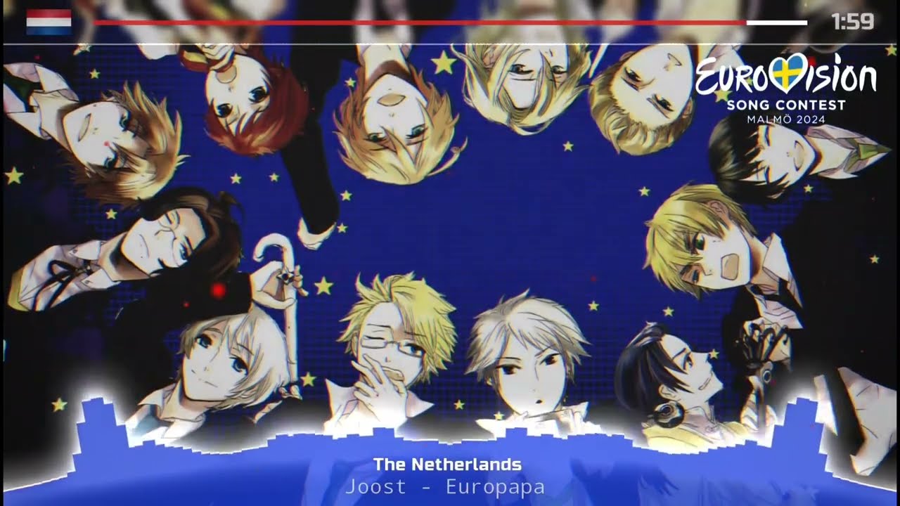 Joost Klein - Europapa (Nightcore Version) The Netherlands 🇳🇱 [ESC 2024]