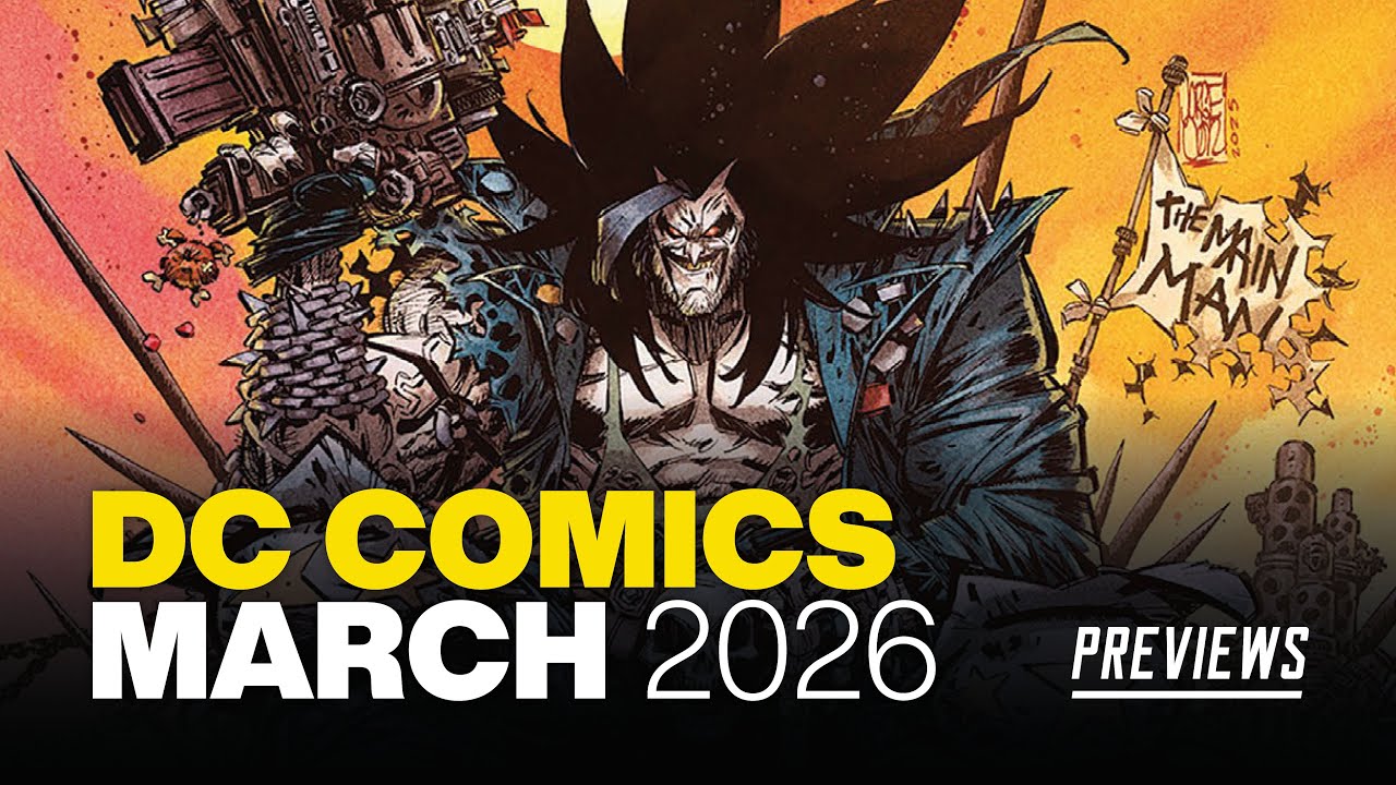 Анонс комиксов DC: Что нового от DC Comics в марте 2026 года!