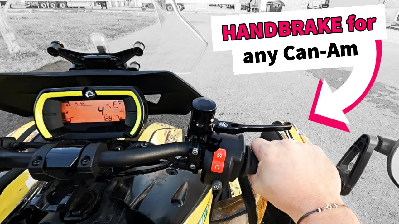 Modifying Can-Am #RYKER for Disabled - HandBrake