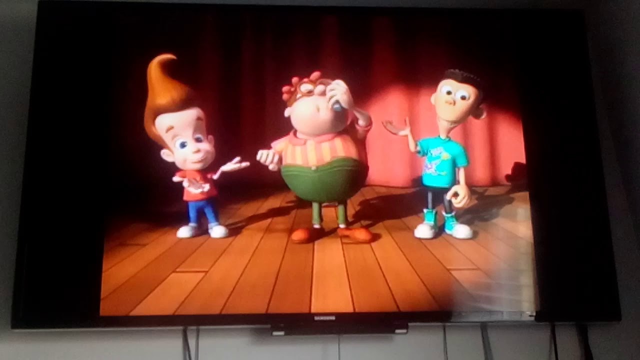 Jimmy Neutron Snot Bubble Scene