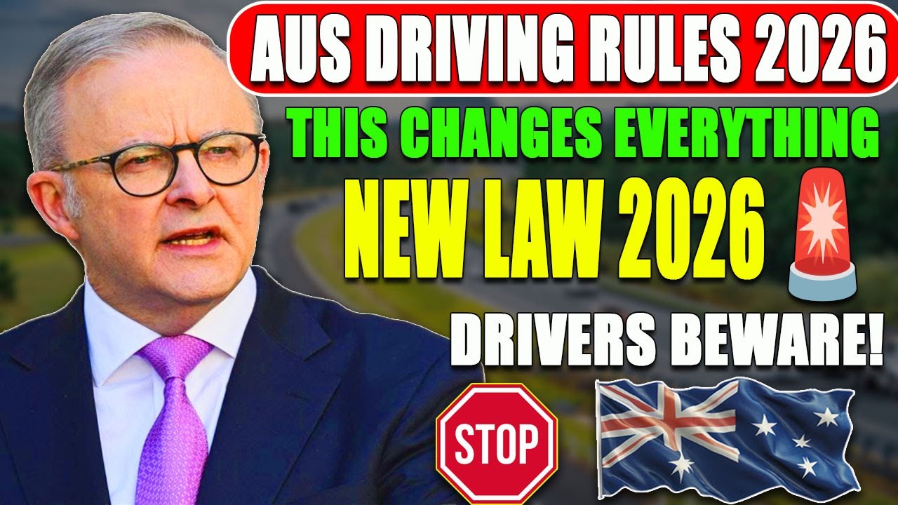Big Changes to Driving Laws in Australia 2026 | New Road Rules & Penalties | Full Breakdown