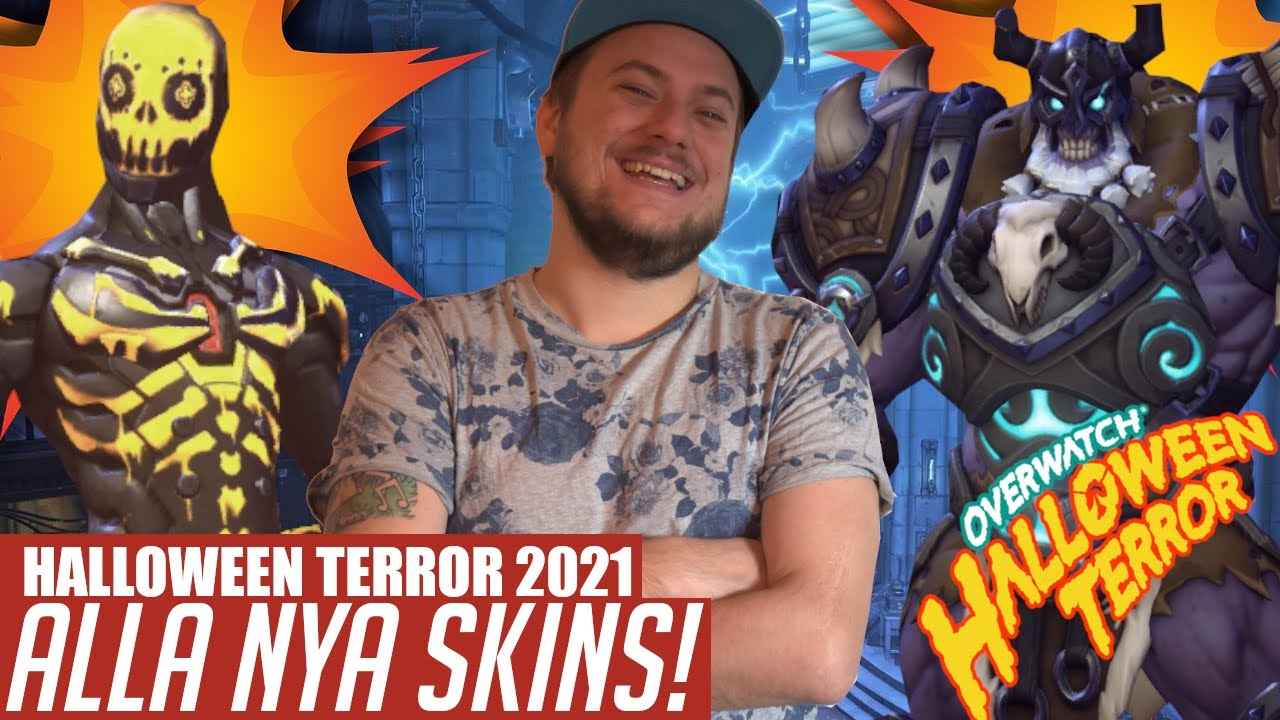 HALLOWEEN TERROR 2021 - ALLA NYA SKINS! [Overwatch]