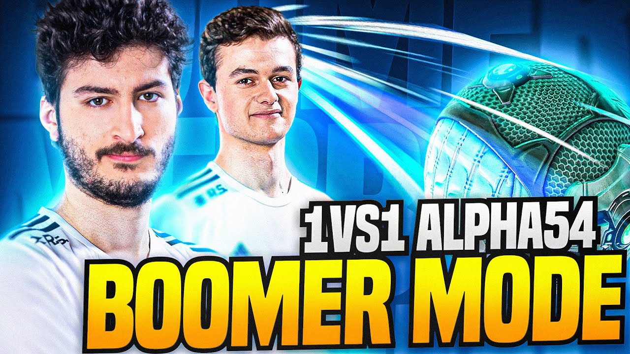 J'AFFRONTE ALPHA54 EN 1V1 BOOMER MODE !