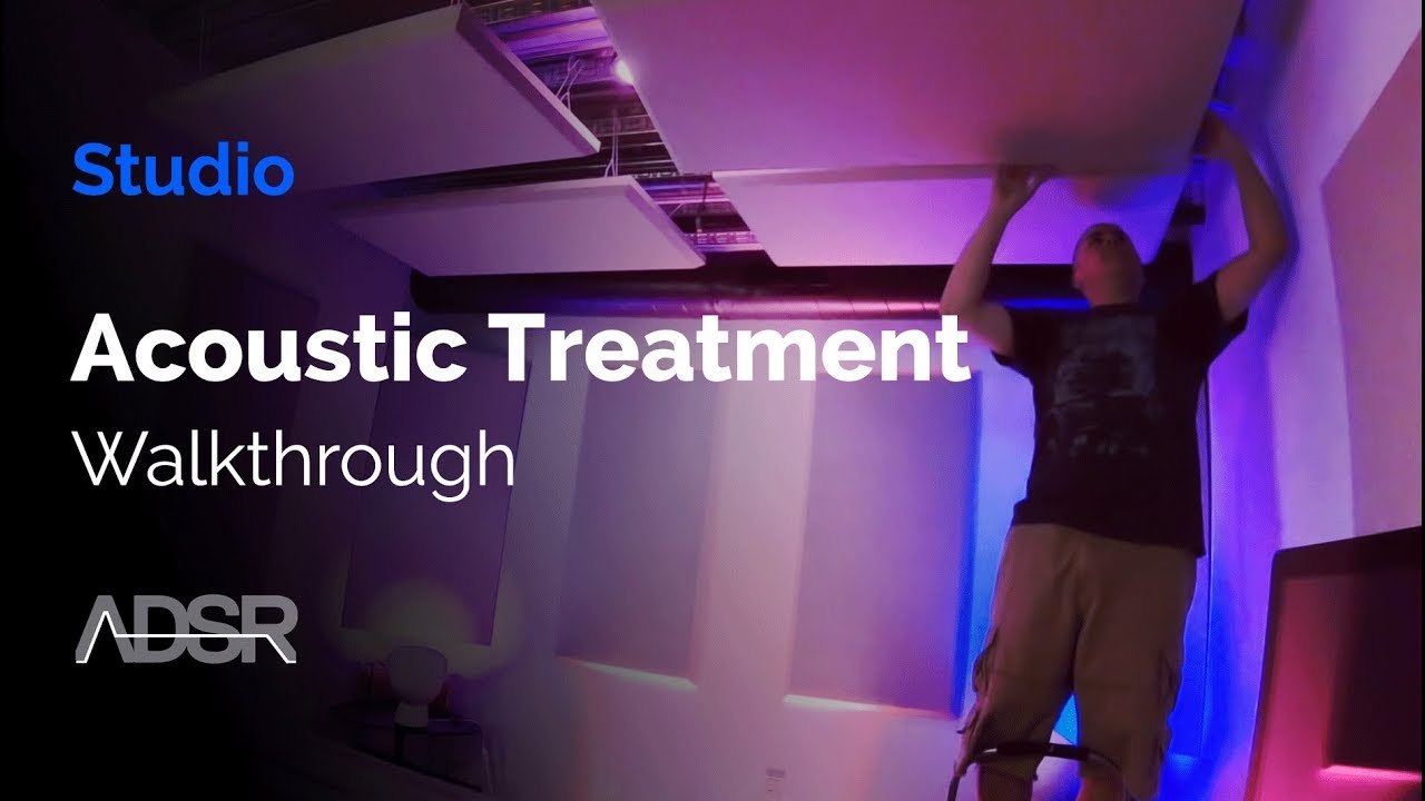 Acoustic treatment install walkthrough