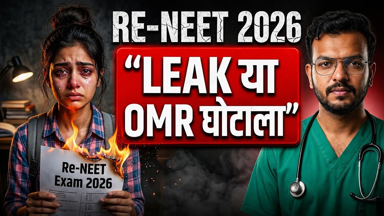 Re-NEET 2026 | HIGH CUT-OFF🚀 का Main Reason PAPER LEAK 🚨 या OMR घोटाला | Corrupt System 🙏