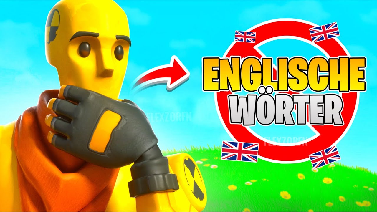FORTNITE ABER ICH DARF KEIN ENGLISCH REDEN 😱🇺🇸(unmöglich…🤮) 