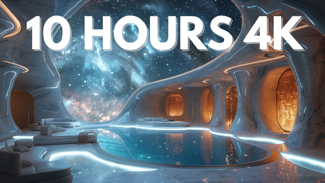 STARDUST SWIMMING POOL: Deep Space Luxury Ambience 🌌✨ 10 Hours Sleep & Focus