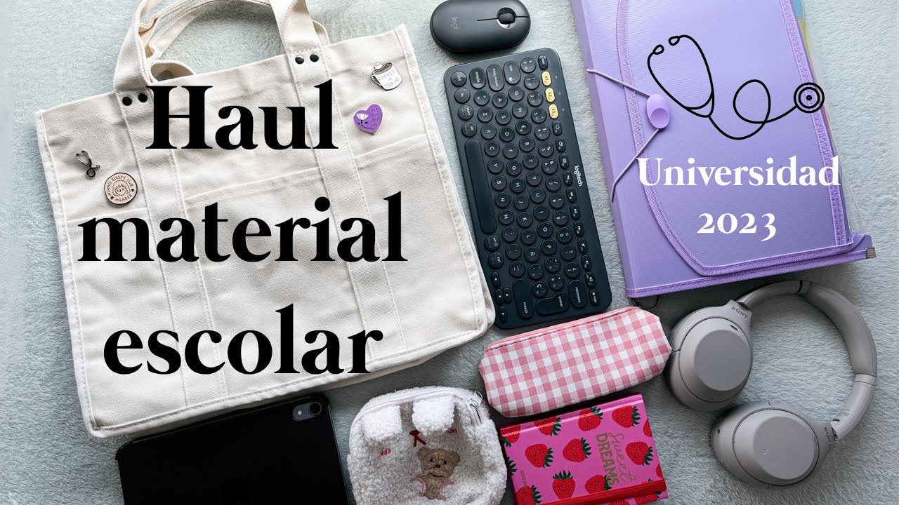 Haul material escolar 2023 📚- Cuarto año medicina