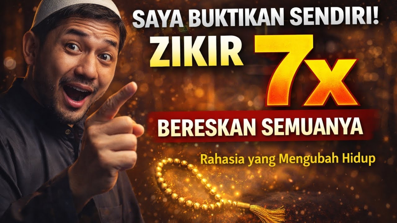 KISAH NYATA: Keajaiban Zikir 7 Kali yang Melunasi Hutang Sebukit | Jalur Langit Pak Hadi