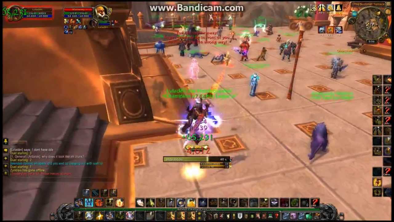 WoW 5.4 Ret Paladin PvP Duels