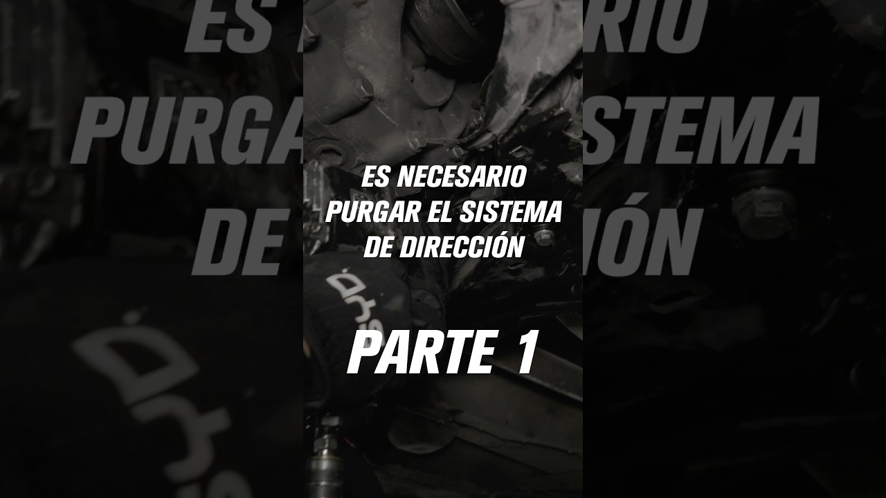 Como purgar la direcci&oacute;n hidr&aacute;ulica. Parte 1