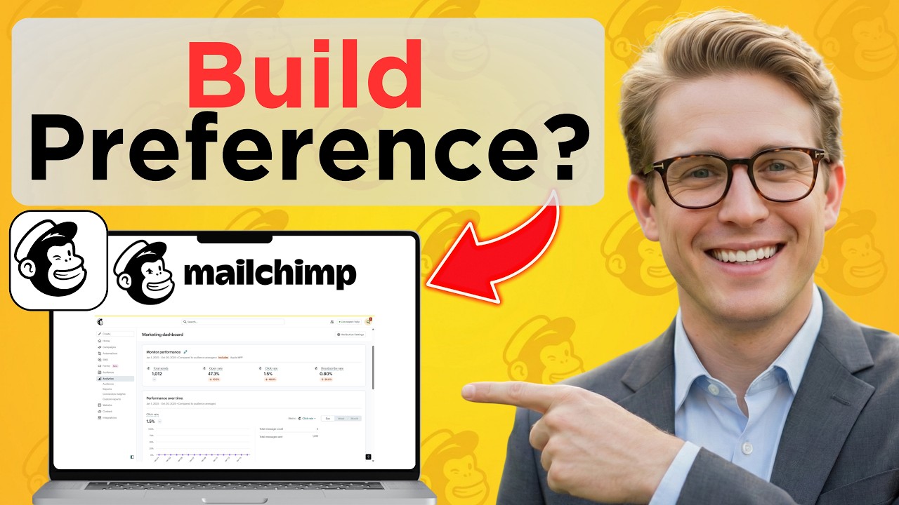Как создать центр управления предпочтениями в Mailchimp (полное руководство 2026 г.)
