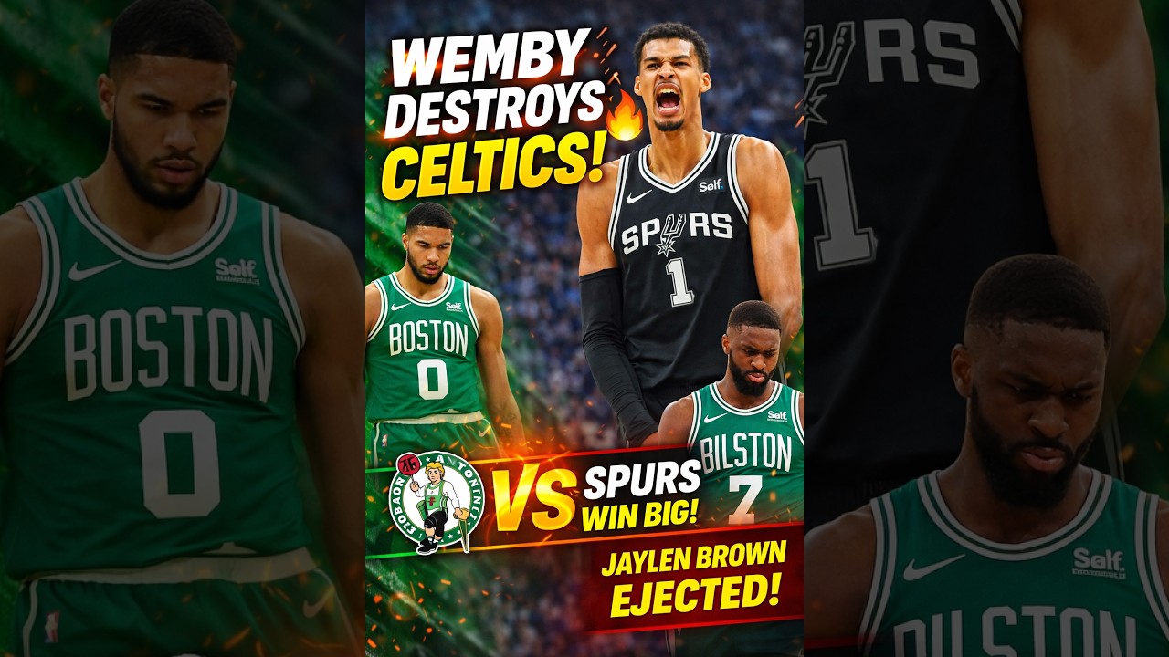 WEMBY DESTROY CELTICS!