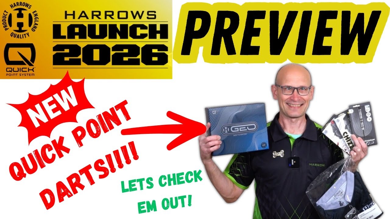 Анонс нового дартса Harrows Новые дартсы Quick Point Соперник Swiss Point?