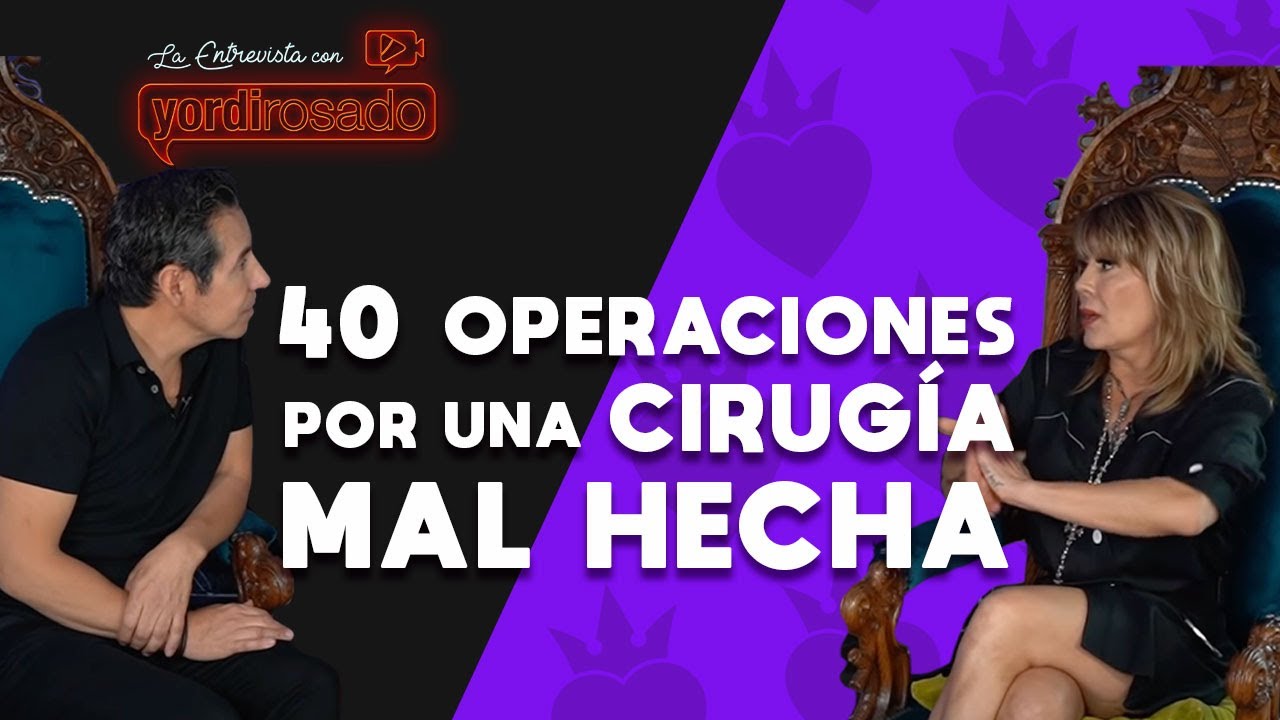 40 OPERACIONES en las POMPIS | Alejandra Guzmán | La entrevista con Yordi Rosado